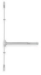 K2 COMMERCIAL HARDWARE QED315367689SCKD SURFACE VERTICAL ROD EXIT DEVICE GRADE 1
