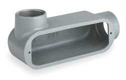 KILLARK OLL-6 CONDUIT BODY LL STYLE 2 IN ALUMINUM
