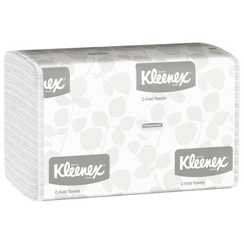 KIMBERLY CLARK 01500 C-FOLD TOWELS,10-1/8X13-1/4",16 PACKS