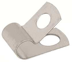 PROSPECT FASTENERS CO0409Z1 CLAMP W/OCUSHION GALV DIA 1/4 IN PK50