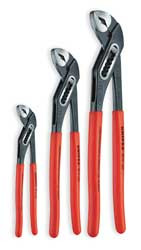 KNIPEX 00 20 07 US1 3 PIECE PIPE WRENCH & WATER PUMP PLIER S