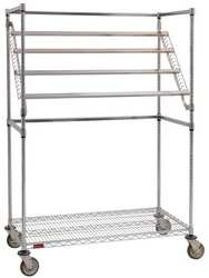 EAGLE GROUP SWC2448C STERILE WRAP CART 48X68 CHROME 1 SHELF