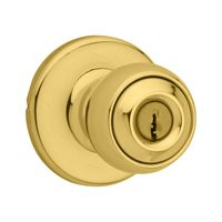 KWIKSET CORPORATION 400P3CPK6 POLO ENTRY K6 BRIGHT BRASS