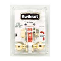 KWIKSET CORPORATION 690P3CP6ALRCSK6 POLO/SC DBOLT COMB K6 BRT BRSS