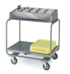 LAKESIDE 213 TRAY CART,STAINLESS,35X23X40