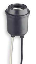 LEVITON 124-D LEVITON 124-D INCANDESCENT LAMPHOLDER, M
