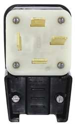 LEVITON 8362-P ANGLE STRAIGHT BLADE PLUG