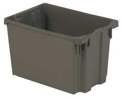 LEWIS BINS SN2013-12 GREY F0142 STACK AND NEST BIN 19-1/2