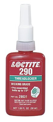 LOCTITE 29031 THREADLOCKER 290 50ML BOTTLE GREEN