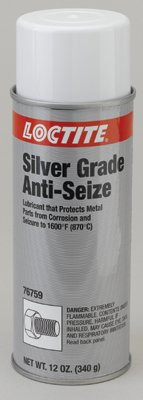 LOCTITE 76759 ANTI-SEIZE COMPOUND SILVER 12 OZ AEROSOL