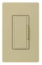 LUTRON MA-R-IV LIGHTING DIMMER IVORY 120V ROCKER 600W