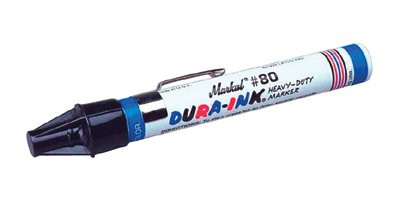 MARKEL PRODUCTS 96923 #80 BLACK DURA-INK FELTTIP MARKER