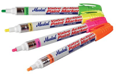 MARKEL PRODUCTS 97052 FLUORESCENT  ORANGE PAINT MARKER