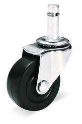 MASTER CASTER 32007 SWIVEL STEM CASTER 2 IN 75 LB RUBBER