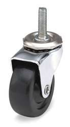 MASTER CASTER 33907 SWIVEL STEM CASTER 2 IN 75 LB RUBBER