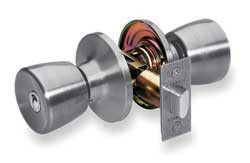 MASTER LOCK TUO0315/T6P DOOR KNOB LOCKSET TULIP PRIVACY