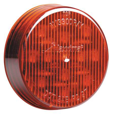 MAXXIMA M11300R CLEARANCE LIGHT LED RED ROUND 2-1/2 DIA