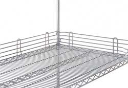METRO L60N-4C SHELF SIDE/BACK LEDGE 60 IN W PK 2