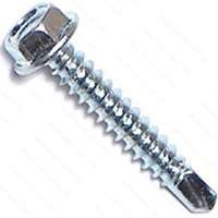 MIDWEST FASTENER 10277 SCREW SHT MTL ZN HEX 8X1