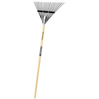 MINTCRAFT  PRODUCTS 33250 LEAF RAKE 26 STEEL TINE PRO WD