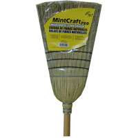 MINTCRAFT  PRODUCTS 502 WAREHOUSE CORN BROOM WOOD HNDL
