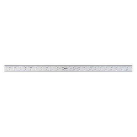 MITUTOYO 182-165 24" LONG, 1/64, 1/32" AND 0.5, 1MM GRADU