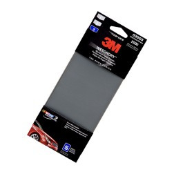 3M 03003 SANDPAPER, AUTOMOTIVE, 2000 GRIT, 3-2/3 