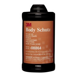 3M 08864 BODY SCHUTZ-RUBB BLK