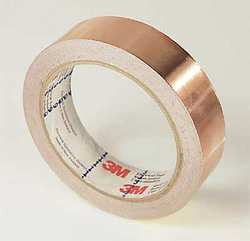 3M 1181  3/8 in x 18 yd FOIL TAPE 3/8 IN X 18 YD. COPPER PK 24