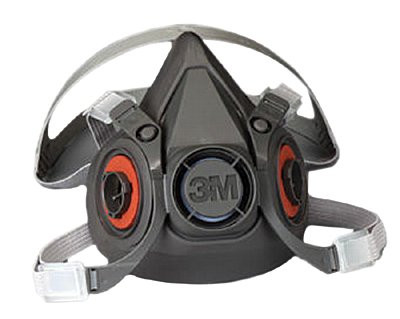 3M SAFETY OH/ESD 6100 SMALL RESPIRATOR FACEPIECE ONLY 21617