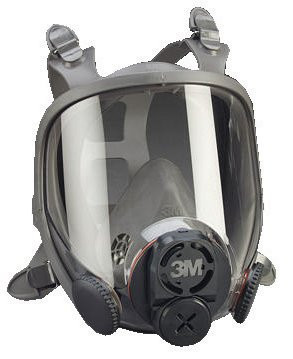 3M SAFETY OH/ESD 6800DIN 3M 6800DIN FULL FACEPIECE MED