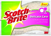 3M DD-3 DELICATE DUTY SCRUB SPONGE 3PK