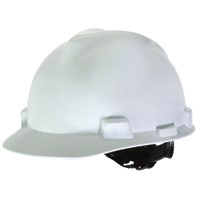 MSA SAFETY WORKS 818065 WHITE HARD HAT