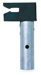 MSA SAFETY WORKS SCE109001 POLE ADAPTER ALUMINUM RUBBER