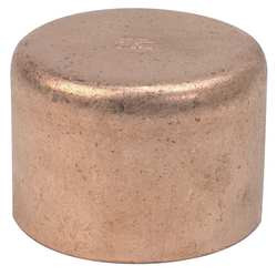 MUELLER W 07006 3/8" WROT COPPER PIPE TUBE CAP