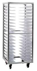 NEW AGE 1637 ROLL IN STEPPED ANGLE RACK 18 PR SLIDES