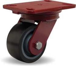 HAMILTON S-HS-4DB70 SWIVEL PLATE CASTER 975 LB 4 IN DIA
