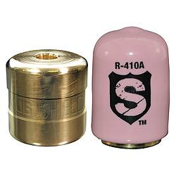 JB INDUSTRIES SHLD-P50 REFRIGERANT CAP LOCKS 1/4 IN R-410A PK50