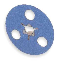 NORTON 66261126556 5" DIAM, 24 GRIT ZIRCONIA ALUMINA FIBER 