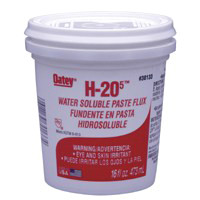 OATEY 30132 PASTE FLUX WATER SOLUBLE 8OZ