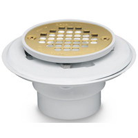 OATEY 42404 SHOWER DRAIN BRASS 2-3IN