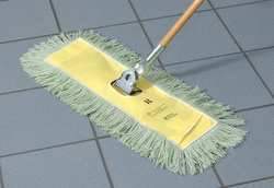 O'DELL CORPORATION EA245GSP/WHITE DUST MOP,WHITE,24" L,5" D
