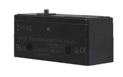 OMRON Z-15G SNAP SWITCH 15A SPDT PIN PLUNGER