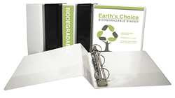 SAMSILL SAM18957 VIEW BINDER BIODEGRADABLE 1-1/2 IN WHITE