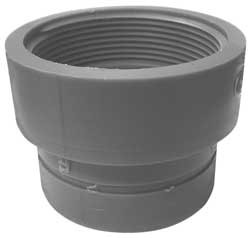 ORION ROPEWORKS INC 3 FA FEMALE ADAPTER 3 IN NO HUB POLYPROPYLENE