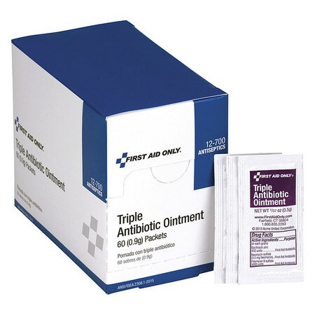 PAC-KIT 12-700 5-GM. FOIL PACKET TRIPLEANTIBIOTIC OINTM