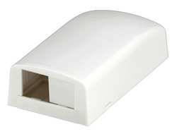 PANDUIT CORPORATION CBX2IW-AY SURFACE MOUNT BOX 2PT OFF WHT