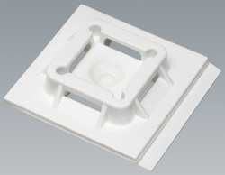 PANDUIT CORPORATION SGABM40-A-L CABLE MOUNT ADHESIVE BACKED PK 50