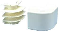 PANDUIT CORPORATION T70OCIW OUTSIDE CORNER OFF WHITE PVC CORNERS