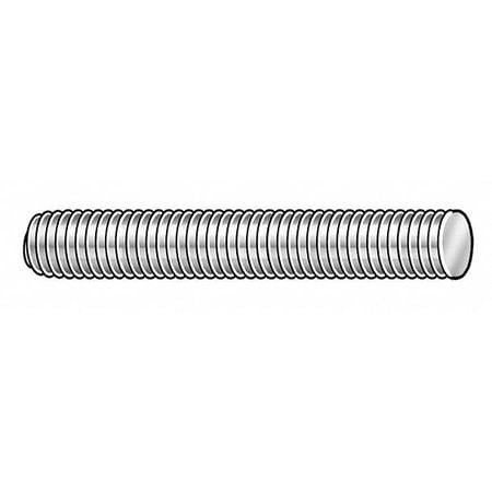 ALL AMERICA THREADED PRODUCTS S6.11400702.PL.DAR THREADED ROD 316 SS 1-1/4-7X2 FT